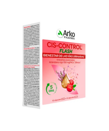 CRANBEROLA FLASH 20 CAPS ARKOPHARMA – foto del producto aceite esencial extracto