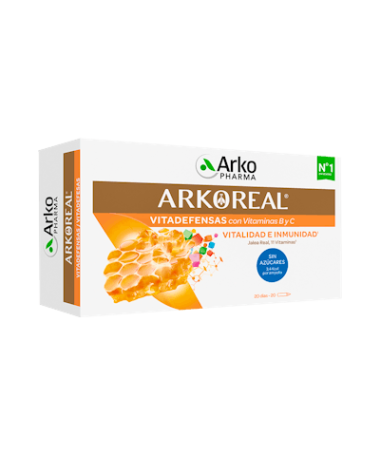 ARKOREAL JALEA LIGHT BAJA AZUCA 1G 20AMP – foto del producto vitamina mcg ácido