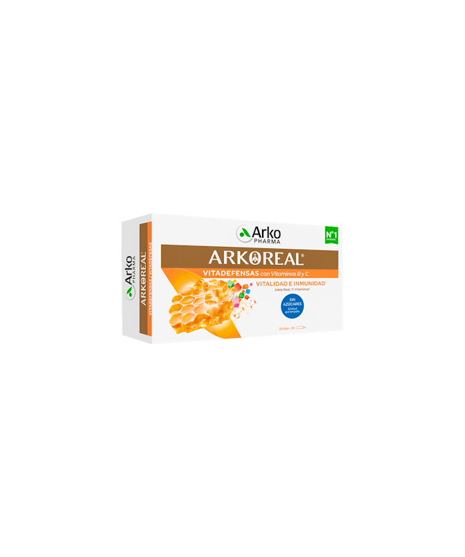 ARKOREAL JALEA LIGHT BAJA AZUCA 1G 20AMP – foto del producto vitamina mcg ácido