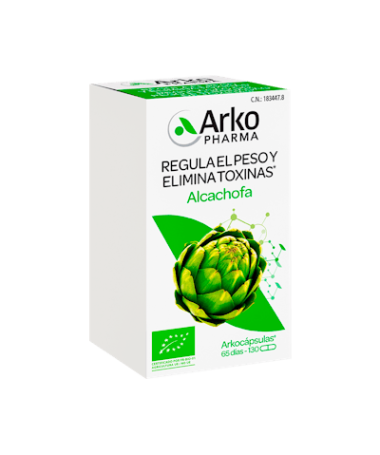ARKOCAPSULAS ALCACHOFA 130 CAP – foto del producto alcachofa arkocapsulas 130