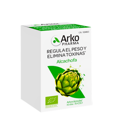 ARKOCAPSULAS ALCACHOFA 80 CAP – foto del producto alcachofa arkocapsulas cap