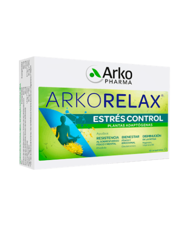 ARKORELAX ESTRES CONTROL 30 CAPS – foto del producto dieta equilibrada arkorelax
