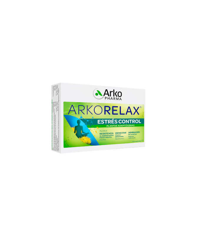 ARKORELAX ESTRES CONTROL 30 CAPS – foto del producto dieta equilibrada arkorelax