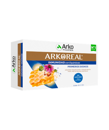 ARKOREAL INMUNIDAD SIN AZUCAR 20AMP 15ML – foto del producto arkoreal inmunidad azucar