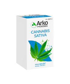 ARKOCAPSULAS CANNABIS SATIVA BIO 45 CAPS – foto del producto arkocapsulas cannabis sativa