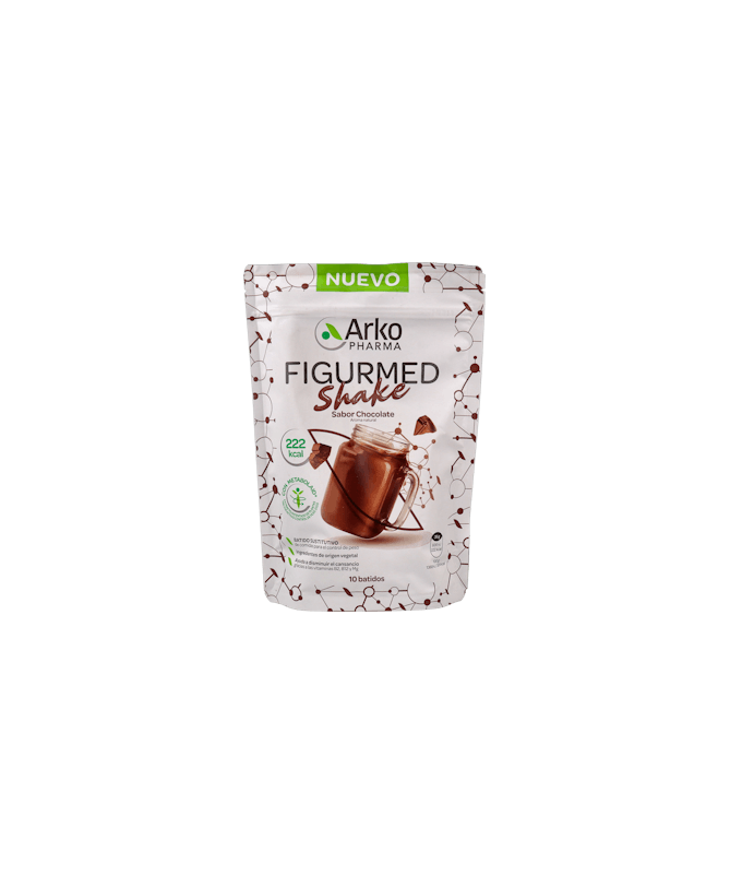FIGURMED SHAKE SABOR CHOCOLATE 350 G – foto del producto cada figurmed shake