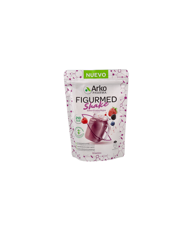 FIGURMED SHAKE SABOR FRUTOS ROJOS 350G – foto del producto cada figurmed shake