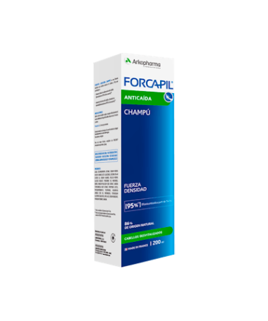 FORCAPIL ANTICAIDA CHAMPU 200 ML – foto del producto cada forcapil anticaida