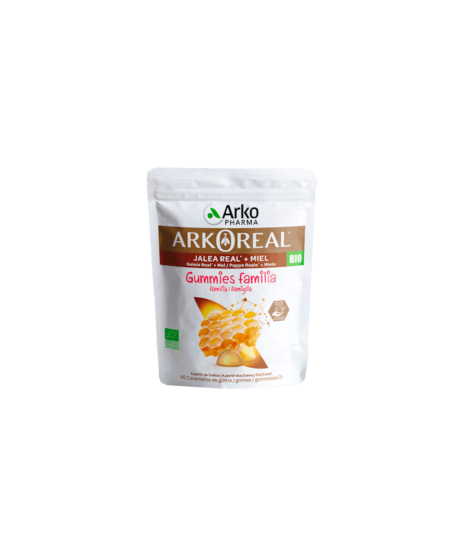 ARKOREAL JALEA REAL CARAMELOS GOMA 60U – foto del producto jalea real arkoreal