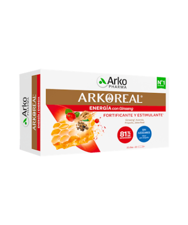 ARKOREAL JALEA REAL + GINSENG 20U – foto del producto ginseng extracto jalea