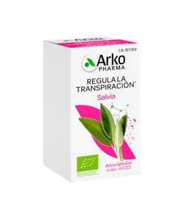 ARKOCAPSULAS SALVIA 50 CAPSULAS – foto del producto arkocapsulas salvia capsulas