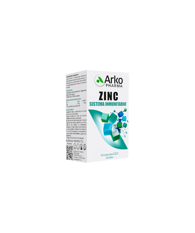 ARKOCAPSULAS ZINC 50 CAPS – foto del producto arkocapsulas zinc caps