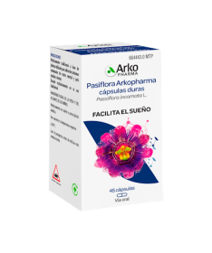 ARKOPHARMA PASIFLORA 300 MG 45 CAPS – foto del producto arkopharma pasiflora 300