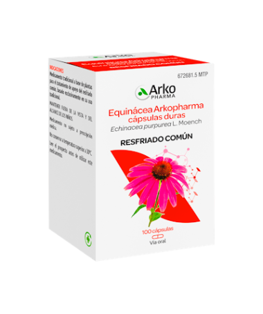 ARKOCAPSULAS ECHINACEA 250 MG 100 CAP – foto del producto echinacea arkocapsulas 250