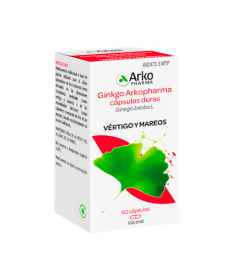 ARKOCAPSULAS 180 MG GINKGO 50 CAPSULAS – foto del producto ginkgo arkocapsulas 180