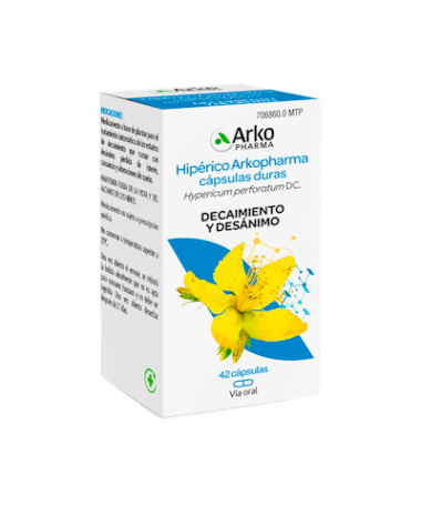 ARKOCAPSULAS HIPERICO 42 CAP – foto del producto arkocapsulas hiperico cap