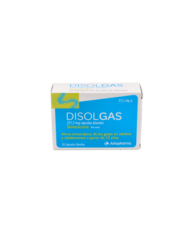 DISOLGAS 32 CAPS SIMETICONA ARKO – foto del producto cada disolgas caps
