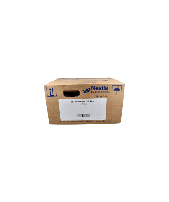 ISOSOURCE ENERGY VAINILLA 12 BOT 500 ML – foto del producto isosource energy vainilla