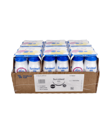 SURVIMED OPD DRINK VAINILLA 24 BOTX200ML – foto del producto cada survimed opd