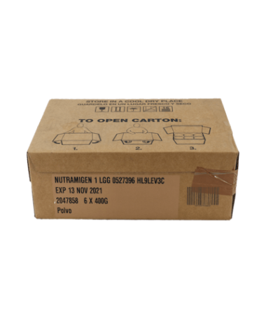 NUTRAMIGEN 1 PRO 400 POLVO 6 UNIDADES – foto del producto cada nutramigen pro