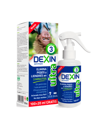 DEXIN ANTIPIOJOS 100 ML + 20 ML – foto del producto cada dexin antipiojos