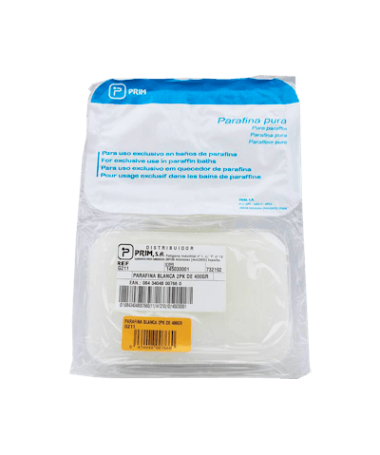 PARAFINA BLANCA 400 GRAMOS 2 UNIDADES – foto del producto cada parafina blanca