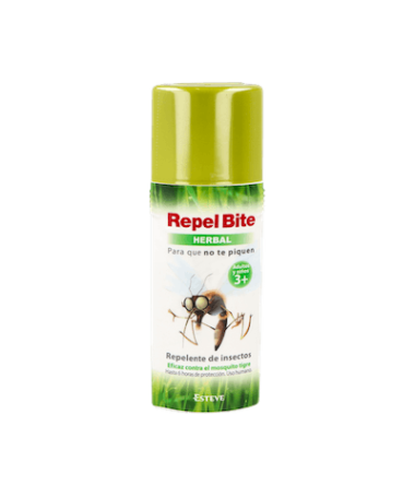 REPEL BITE HERBAL SPRAY 100 ML – foto del producto cada repel bite