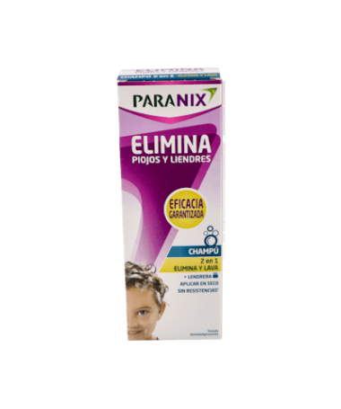 PARANIX CHAMPU ELIMINA 200 ML – foto del producto paranix champu elimina