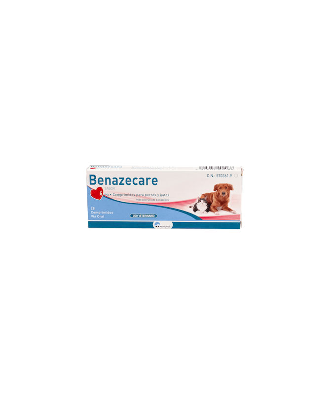 BENAZECARE 5 MG 28 COMP ECUPHAR – foto del producto cada benazecare comp