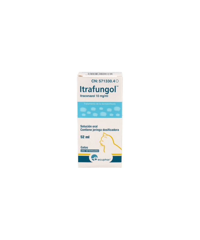 ITRAFUNGOL 10 MG/ML SOL ORAL 52ML VIRBAC – foto del producto cada itrafungol sol
