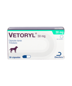 VETORYL 30 MG 30 CAPS DECHRA – foto del producto cada vetoryl caps