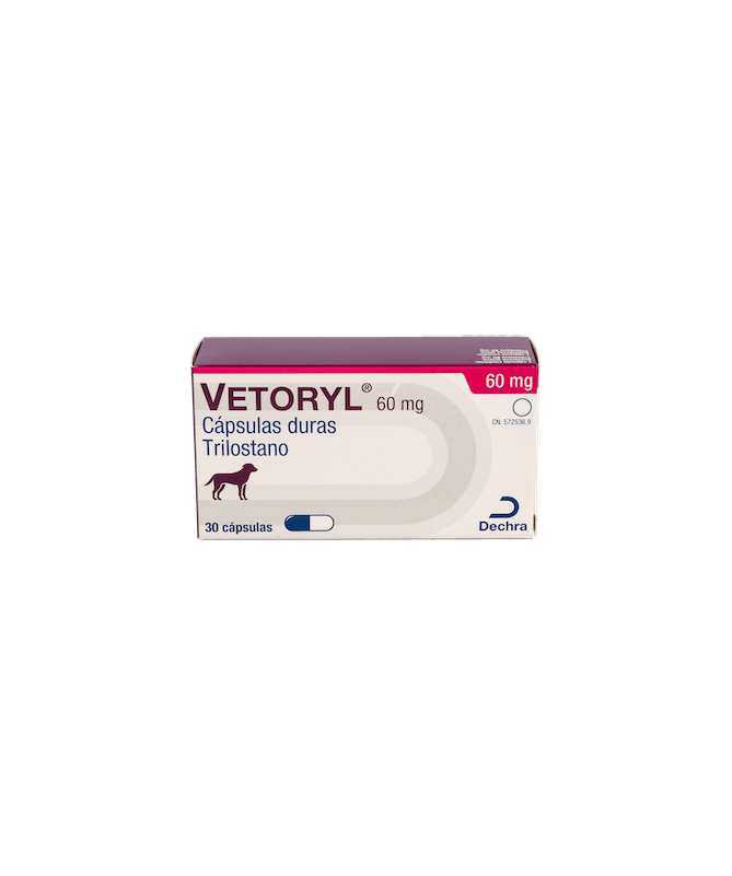 VETORYL 60 MG 30 CAPS DECHRA – foto del producto cada vetoryl caps