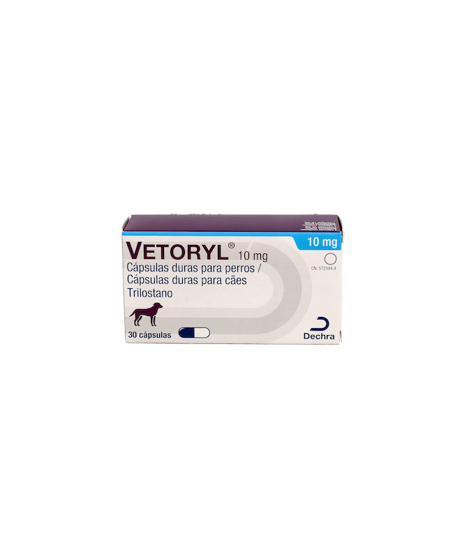 VETORYL 10 MG 30 CAPS DECHRA – foto del producto cada vetoryl caps