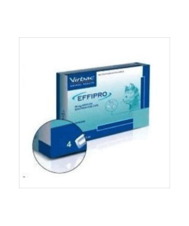 EFFIPRO GATOS 4 PIP VIRBAC – foto del producto cada effipro gatos