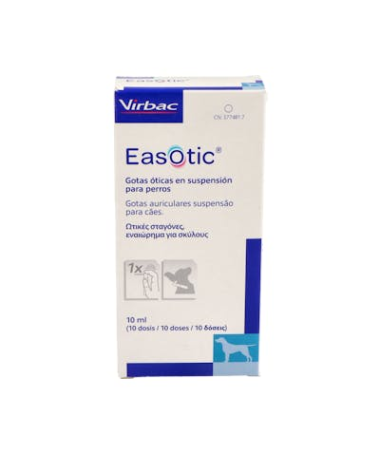 EASOTIC 10 ML GOTAS OTICAS VIRBAC – foto del producto cada easotic gotas