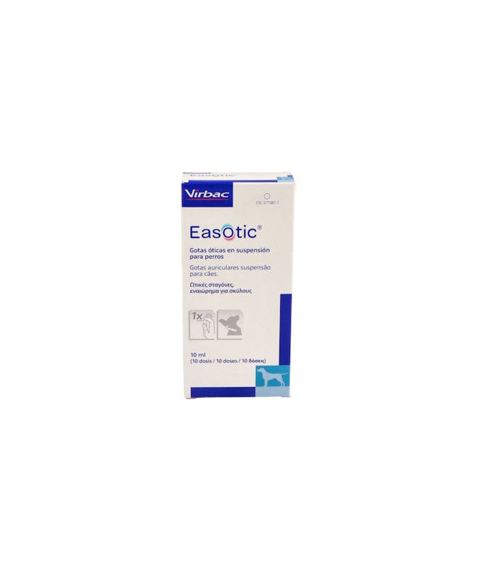 EASOTIC 10 ML GOTAS OTICAS VIRBAC – foto del producto cada easotic gotas