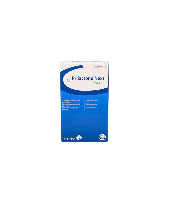 PRILACTONE NEXT 50MG 30COMP CEVA – foto del producto cada prilactone next