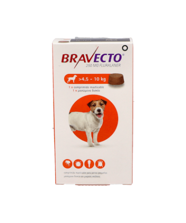 BRAVECTO PERROS 250MG 4