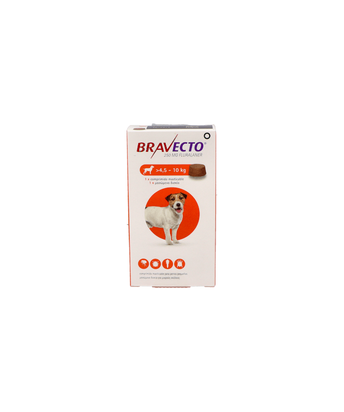 BRAVECTO PERROS 250MG 4