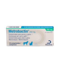 METROBACTIN 250 MG 10 COMP DECHRA – foto del producto cada metrobactin 250