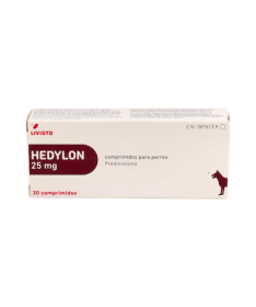 HEDYLON 25 MG 30 CP LIVISTO – foto del producto cada hedylon livisto