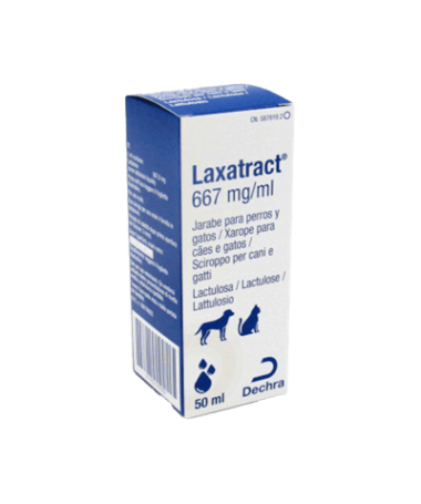 LAXATRACT 667 MG50 ML SOL ORAL DECHRA – foto del producto cada laxatract 667