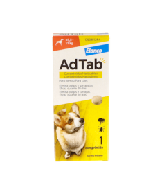 ADTAB PERRO 225MG 1 CP MAST ELANCO – foto del producto cada adtab perro