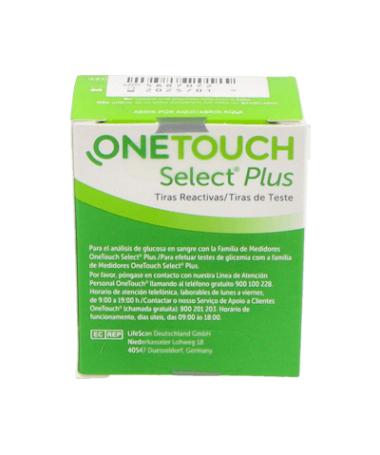 ONE TOUCH SELECT PLUS TIRAS REACTIVAS 50 – foto del producto cada one touch
