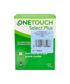 ONE TOUCH SELECT PLUS 100 TIRAS – foto del producto cada one touch