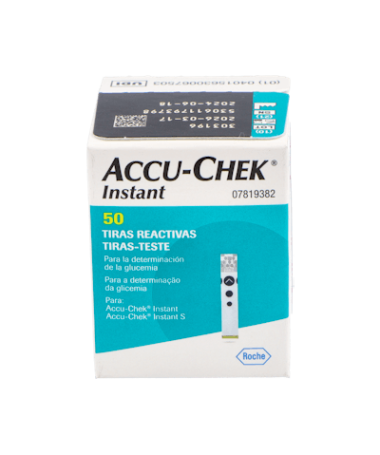 ACCU CHEK INSTANT 50 TIRAS – foto del producto cada accu chek