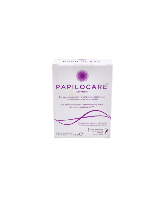 PAPILOCARE GEL VAGINAL 7 CANULAS 5 ML – foto del producto papilocare gel vaginal