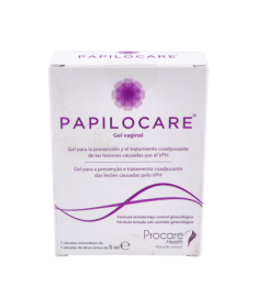PAPILOCARE GEL VAGINAL 7 CANULAS 5 ML – foto del producto papilocare gel vaginal