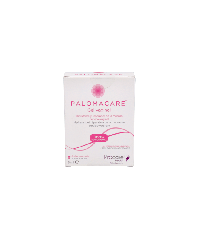 PALOMACARE GEL VAGINAL MONOD 6 CANUL 5ML – foto del producto cada palomacare gel