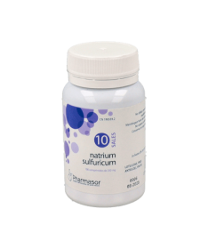 NATRIUM SULFURICUM N10 100 COMP HOMEOSOR – foto del producto cada natrium sulfuricum